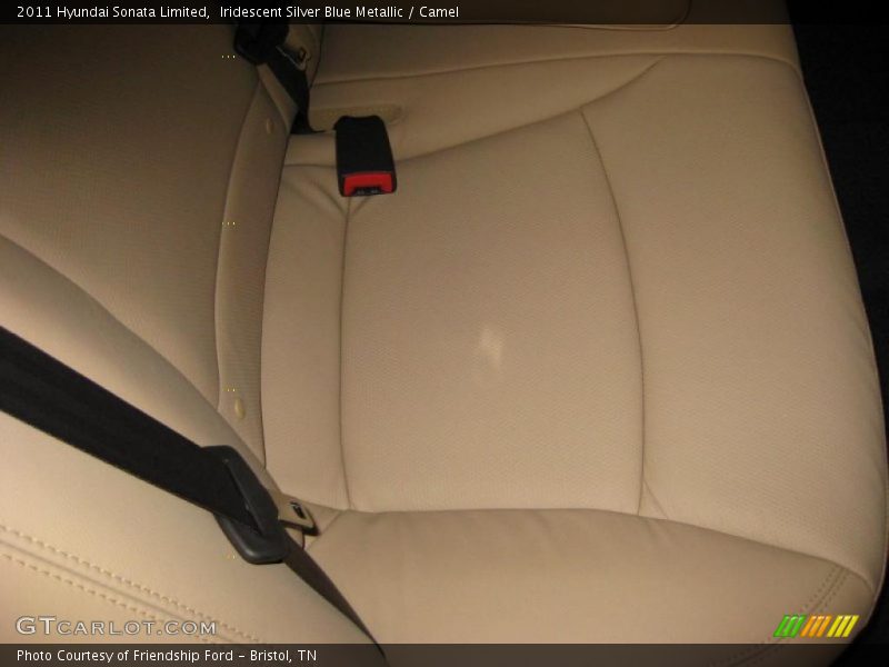 Iridescent Silver Blue Metallic / Camel 2011 Hyundai Sonata Limited