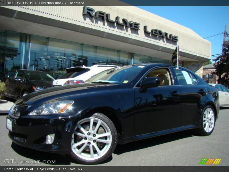 Obsidian Black / Cashmere 2007 Lexus IS 350