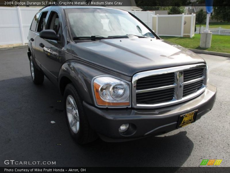 Graphite Metallic / Medium Slate Gray 2004 Dodge Durango SLT 4x4