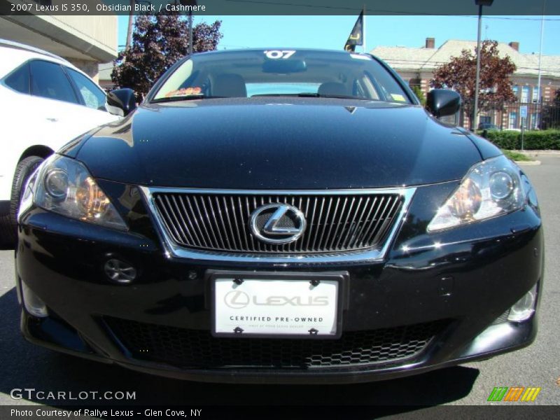 Obsidian Black / Cashmere 2007 Lexus IS 350