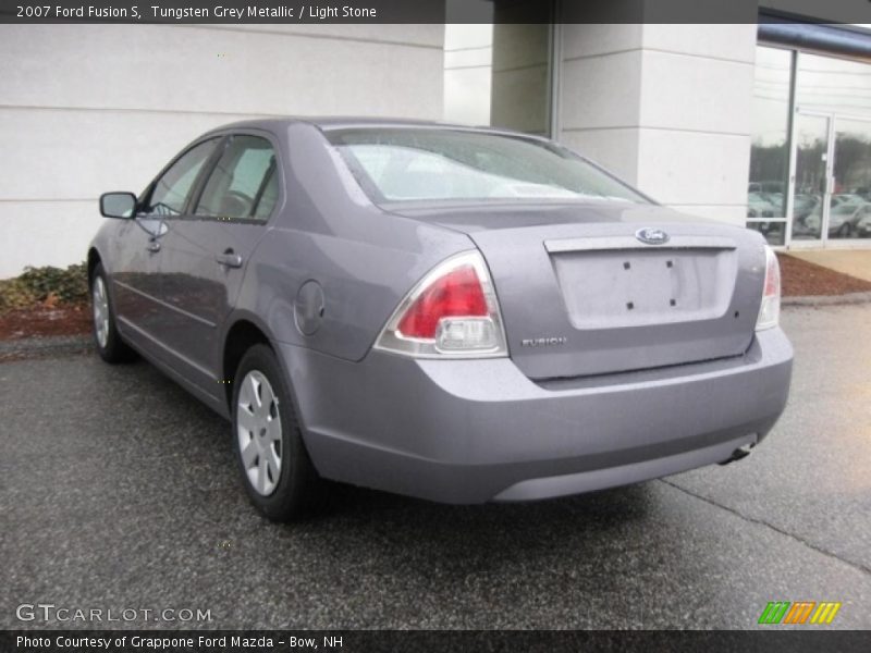 Tungsten Grey Metallic / Light Stone 2007 Ford Fusion S