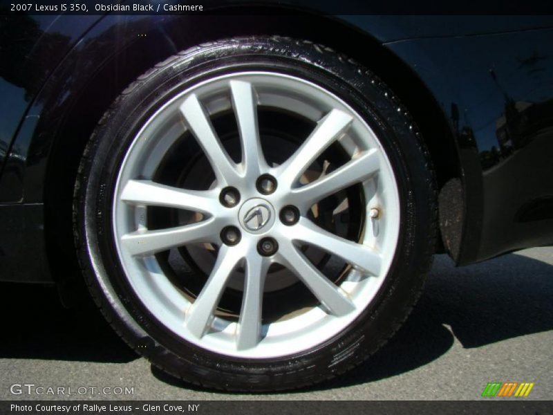 Obsidian Black / Cashmere 2007 Lexus IS 350