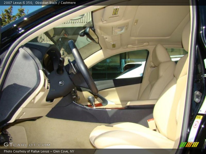 Obsidian Black / Cashmere 2007 Lexus IS 350