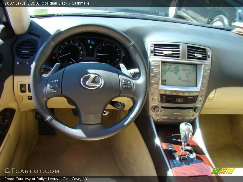 Obsidian Black / Cashmere 2007 Lexus IS 350