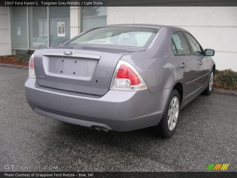 Tungsten Grey Metallic / Light Stone 2007 Ford Fusion S