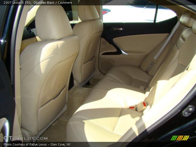 Obsidian Black / Cashmere 2007 Lexus IS 350