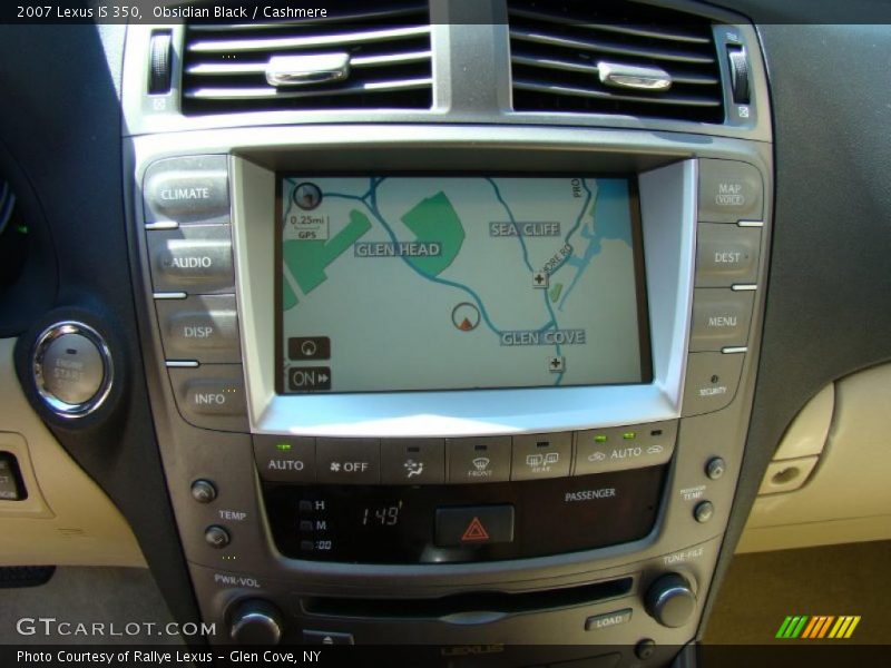 Obsidian Black / Cashmere 2007 Lexus IS 350