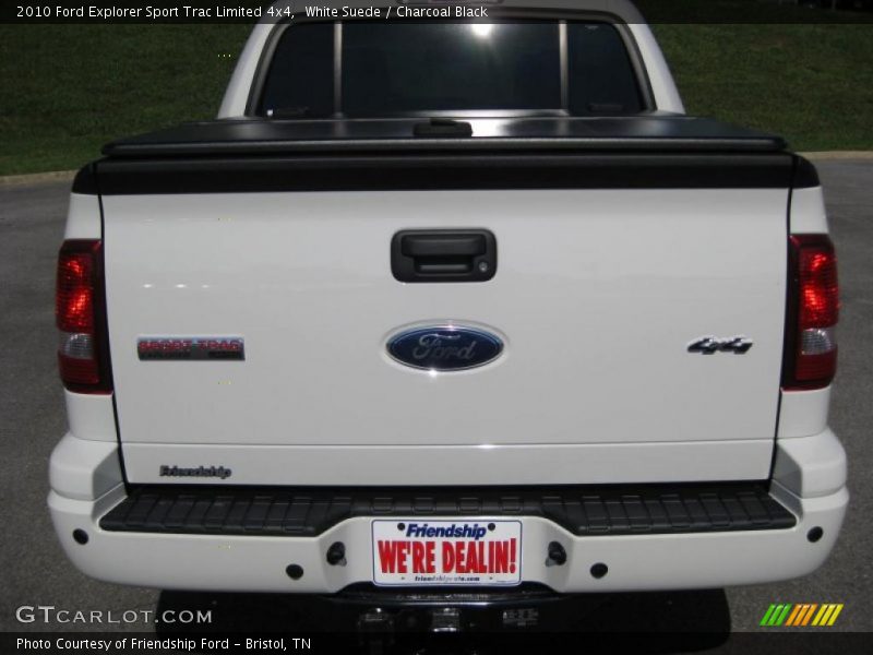 White Suede / Charcoal Black 2010 Ford Explorer Sport Trac Limited 4x4