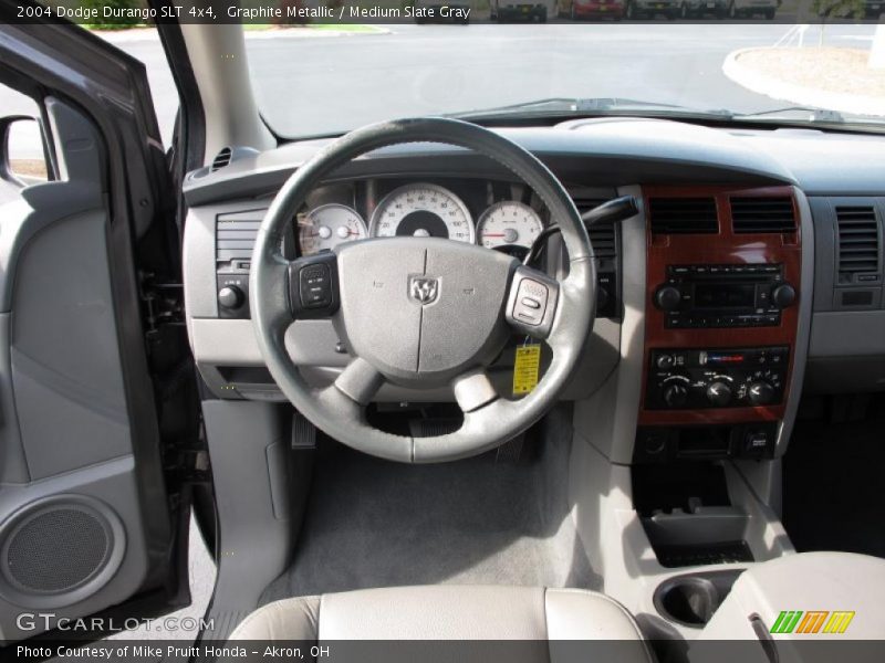 Graphite Metallic / Medium Slate Gray 2004 Dodge Durango SLT 4x4