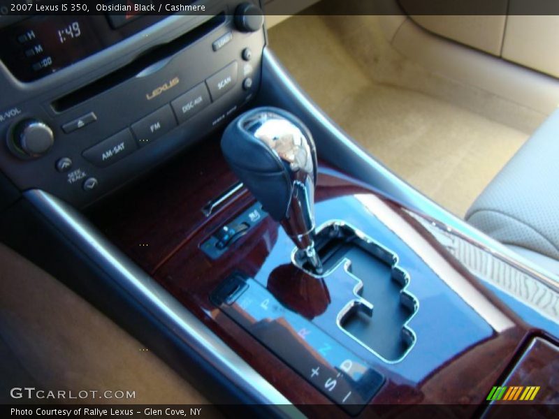 Obsidian Black / Cashmere 2007 Lexus IS 350