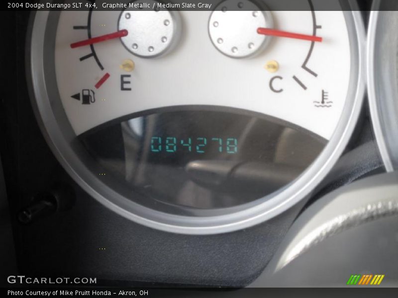 Graphite Metallic / Medium Slate Gray 2004 Dodge Durango SLT 4x4