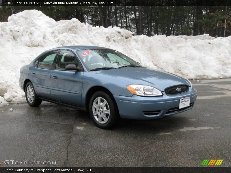 Windveil Blue Metallic / Medium/Dark Flint 2007 Ford Taurus SE