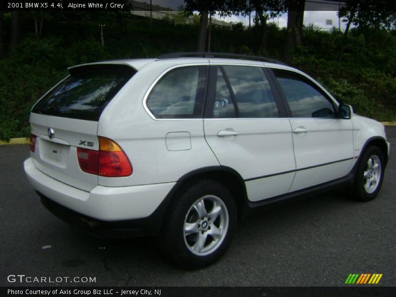 Alpine White / Grey 2001 BMW X5 4.4i