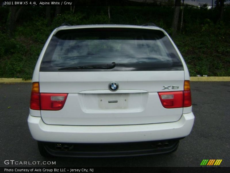 Alpine White / Grey 2001 BMW X5 4.4i