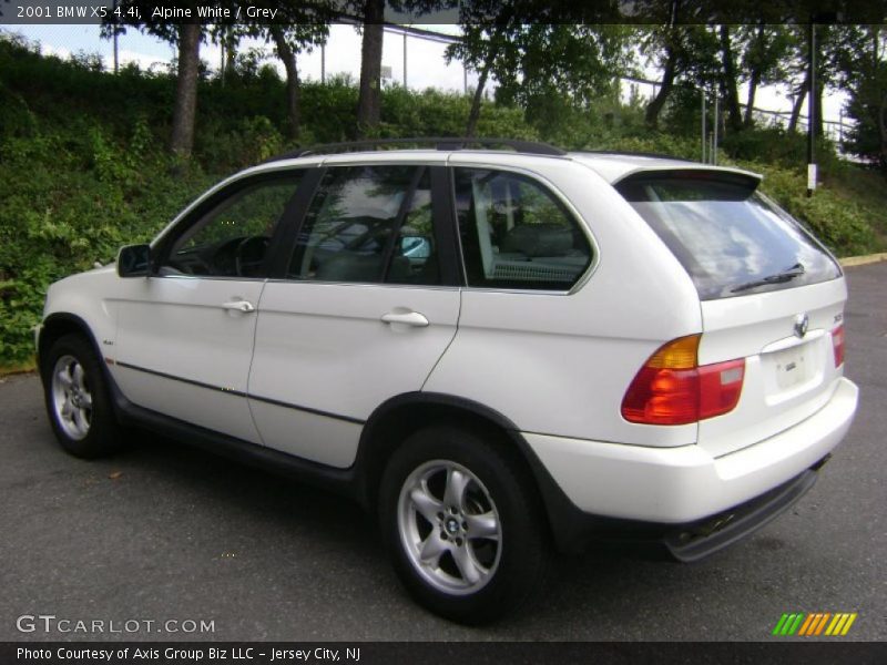 Alpine White / Grey 2001 BMW X5 4.4i