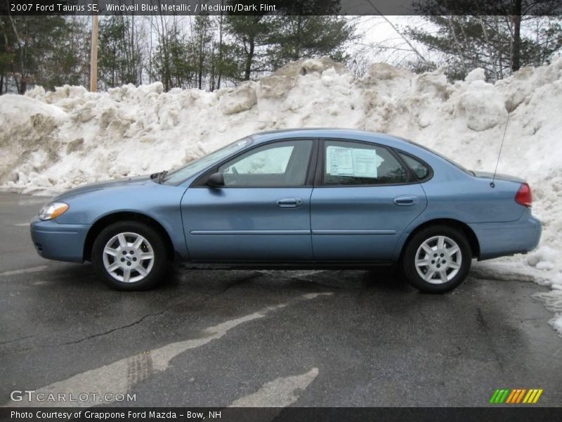 Windveil Blue Metallic / Medium/Dark Flint 2007 Ford Taurus SE