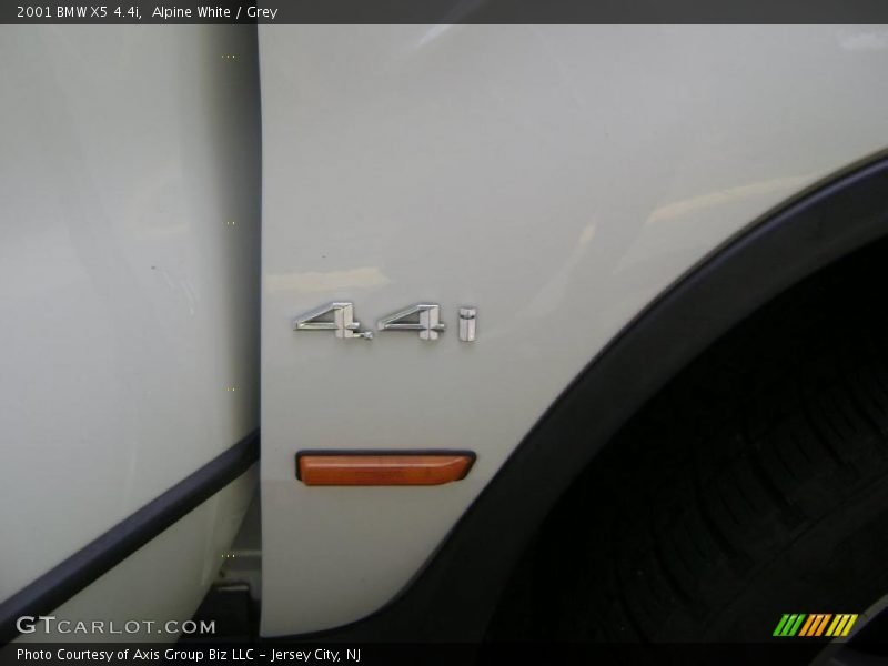 Alpine White / Grey 2001 BMW X5 4.4i