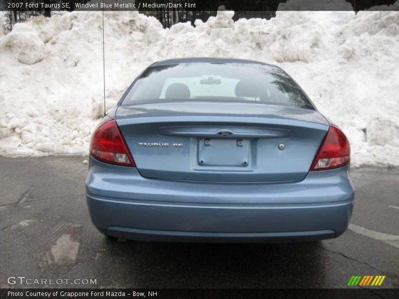Windveil Blue Metallic / Medium/Dark Flint 2007 Ford Taurus SE