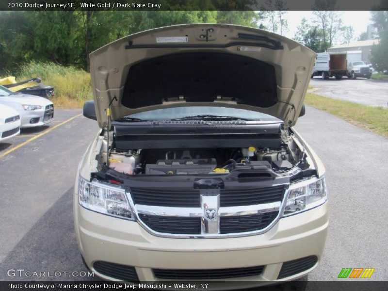 White Gold / Dark Slate Gray 2010 Dodge Journey SE