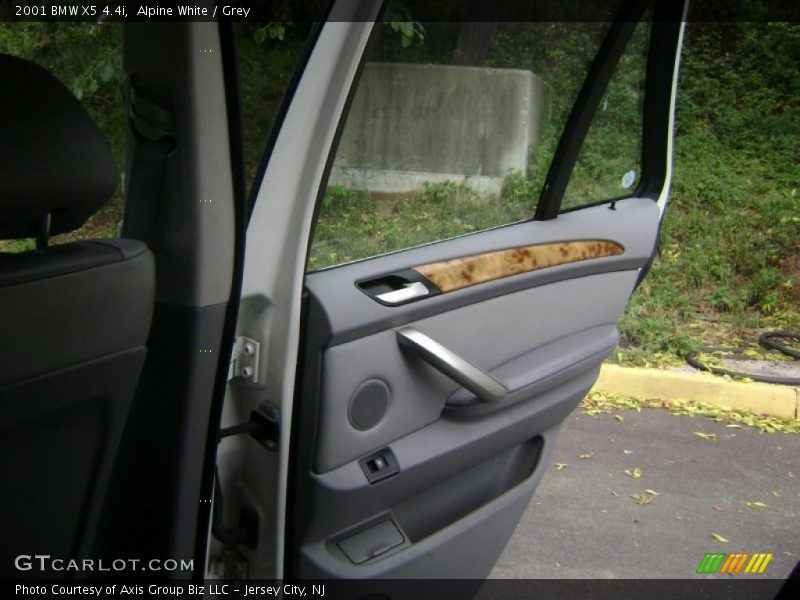 Alpine White / Grey 2001 BMW X5 4.4i