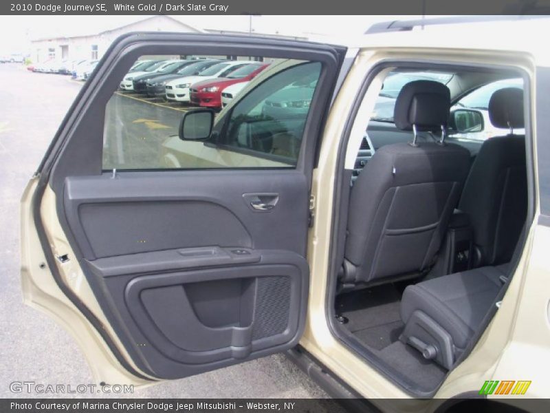 White Gold / Dark Slate Gray 2010 Dodge Journey SE
