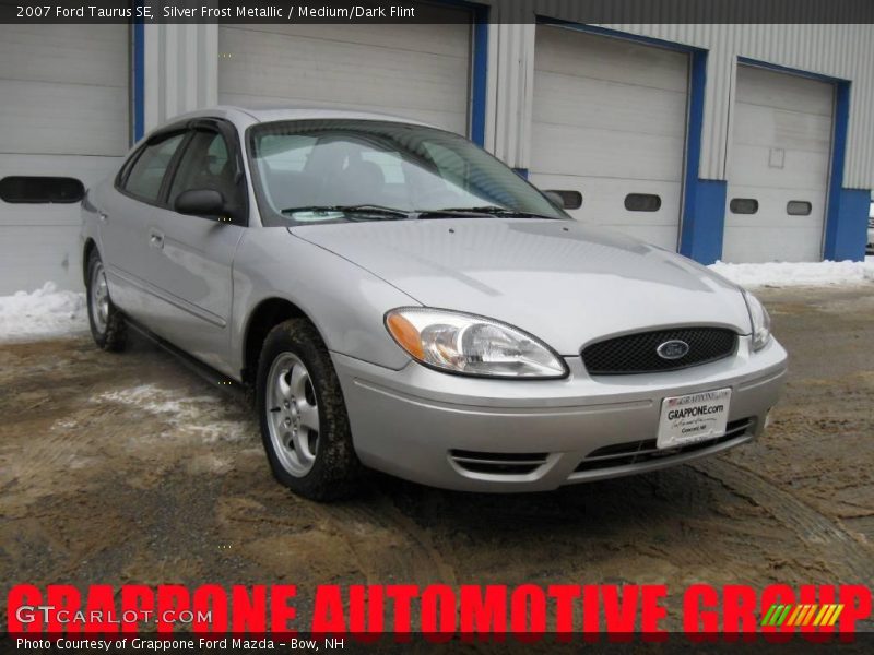 Silver Frost Metallic / Medium/Dark Flint 2007 Ford Taurus SE