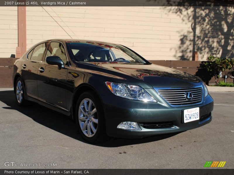 Verdigris Mica / Cashmere 2007 Lexus LS 460