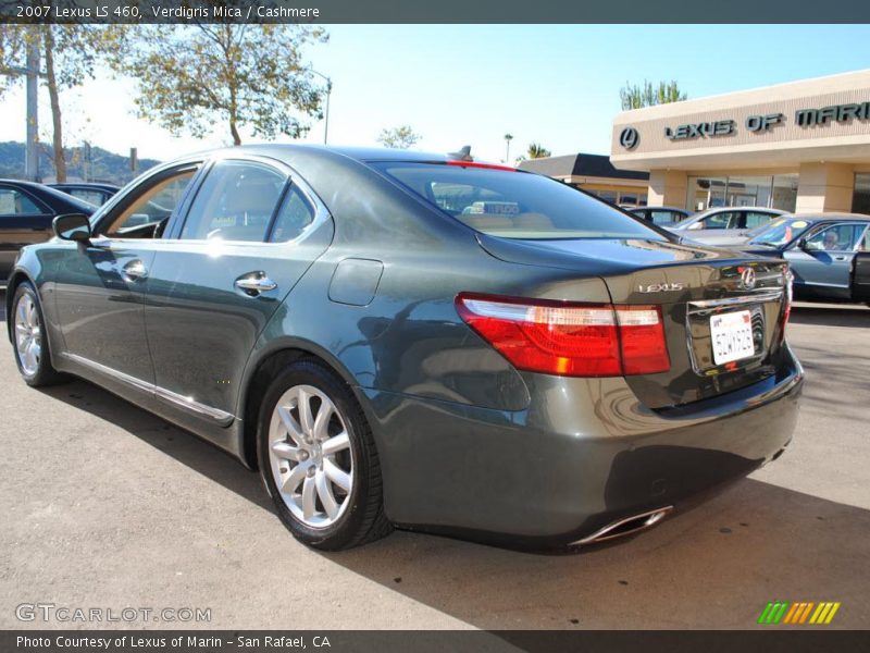 Verdigris Mica / Cashmere 2007 Lexus LS 460