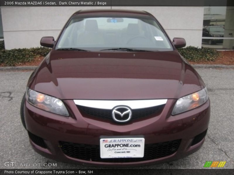 Dark Cherry Metallic / Beige 2006 Mazda MAZDA6 i Sedan