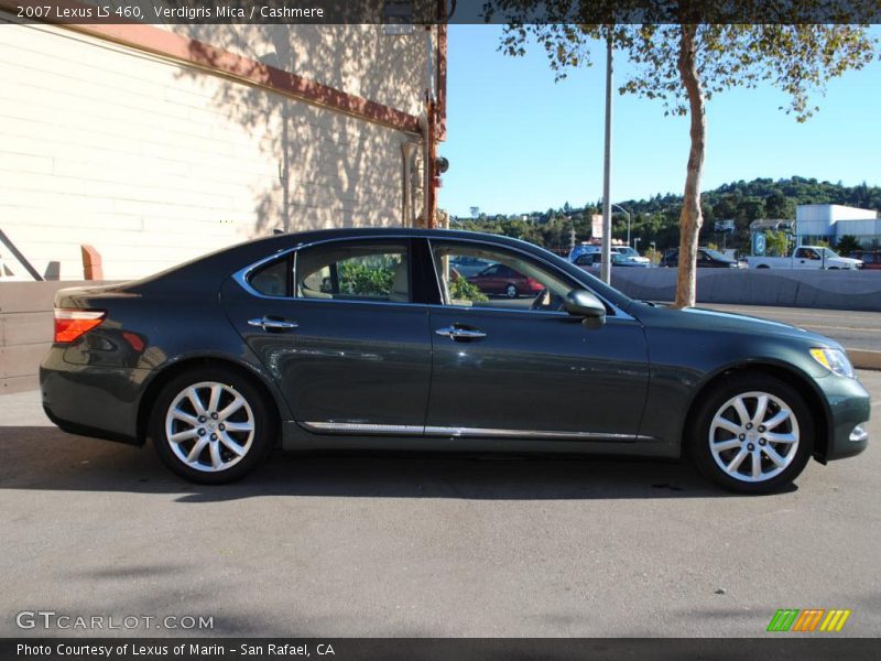 Verdigris Mica / Cashmere 2007 Lexus LS 460