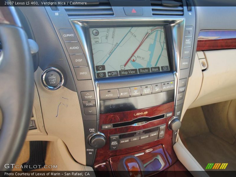 Verdigris Mica / Cashmere 2007 Lexus LS 460