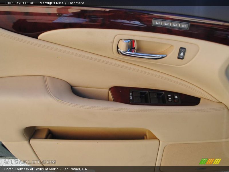 Verdigris Mica / Cashmere 2007 Lexus LS 460