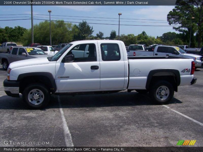 Summit White / Dark Charcoal 2006 Chevrolet Silverado 2500HD Work Truck Extended Cab 4x4