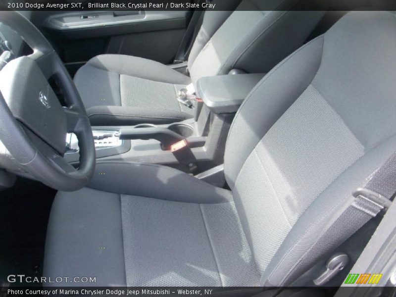 Brilliant Black Crystal Pearl / Dark Slate Gray 2010 Dodge Avenger SXT