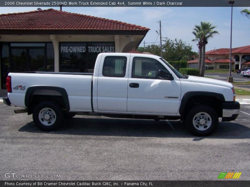 Summit White / Dark Charcoal 2006 Chevrolet Silverado 2500HD Work Truck Extended Cab 4x4