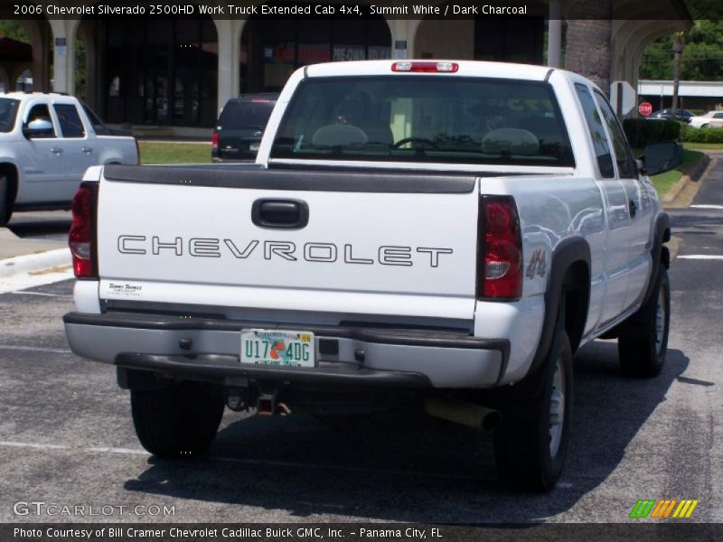 Summit White / Dark Charcoal 2006 Chevrolet Silverado 2500HD Work Truck Extended Cab 4x4