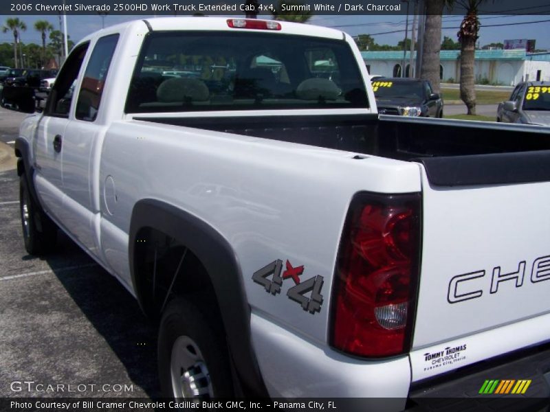 Summit White / Dark Charcoal 2006 Chevrolet Silverado 2500HD Work Truck Extended Cab 4x4