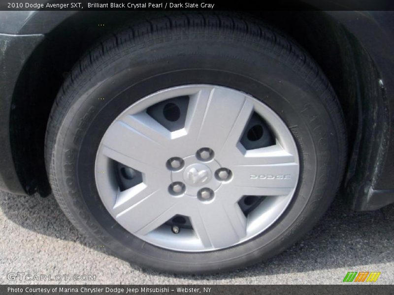 Brilliant Black Crystal Pearl / Dark Slate Gray 2010 Dodge Avenger SXT