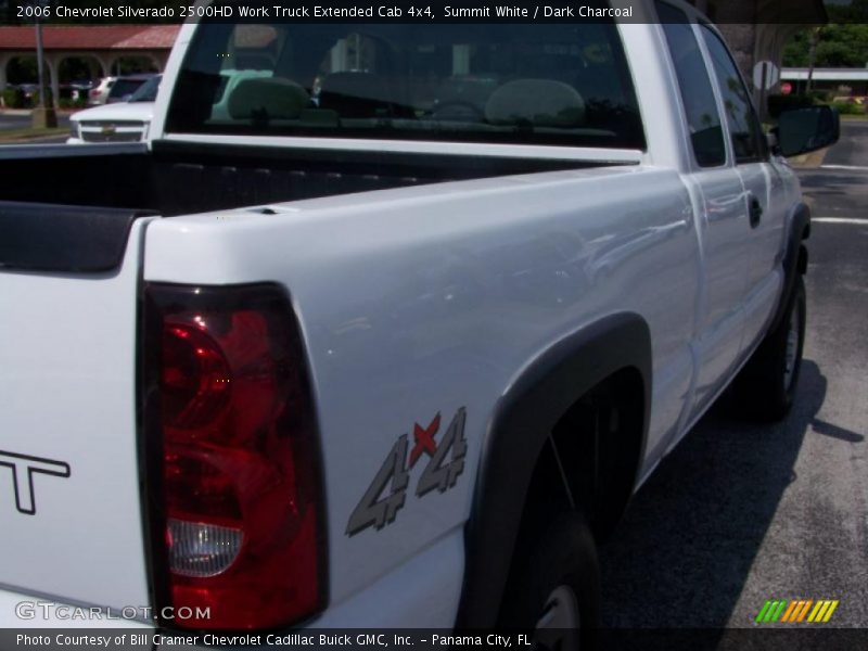 Summit White / Dark Charcoal 2006 Chevrolet Silverado 2500HD Work Truck Extended Cab 4x4