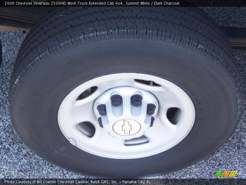 Summit White / Dark Charcoal 2006 Chevrolet Silverado 2500HD Work Truck Extended Cab 4x4