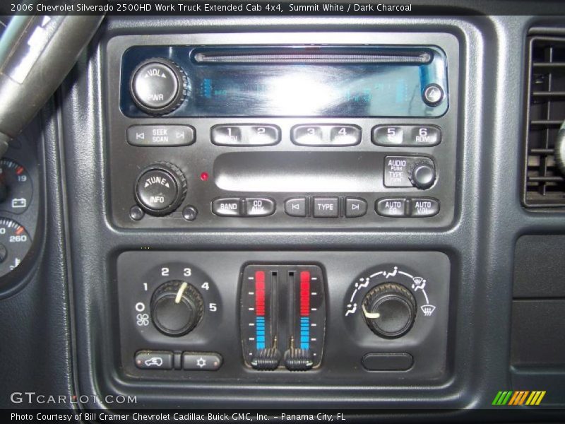Summit White / Dark Charcoal 2006 Chevrolet Silverado 2500HD Work Truck Extended Cab 4x4