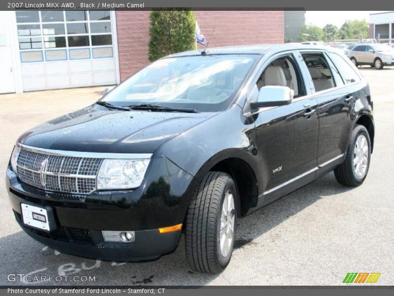 Black / Medium Camel 2007 Lincoln MKX AWD