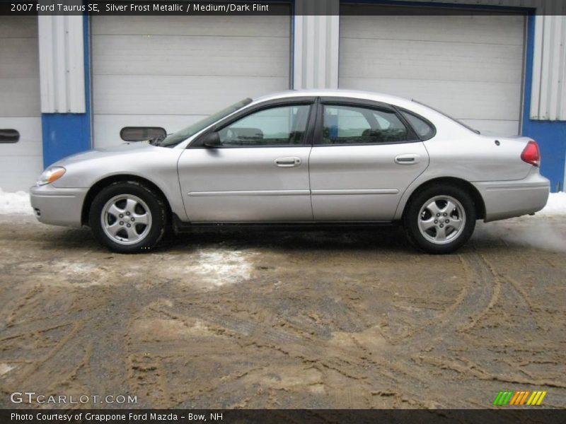 Silver Frost Metallic / Medium/Dark Flint 2007 Ford Taurus SE