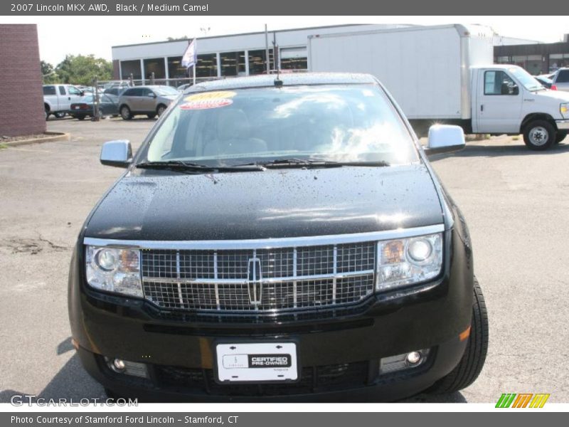Black / Medium Camel 2007 Lincoln MKX AWD