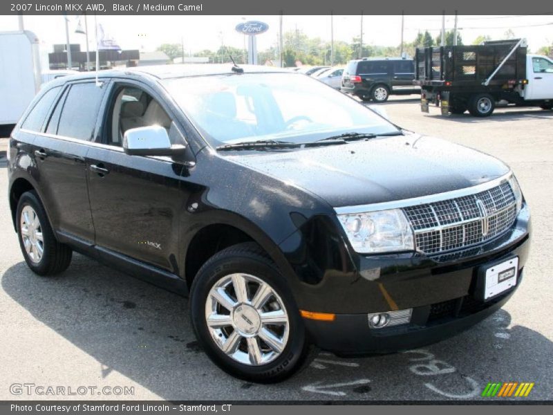 Black / Medium Camel 2007 Lincoln MKX AWD