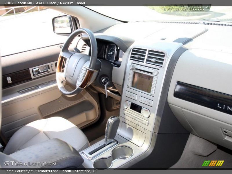 Black / Medium Camel 2007 Lincoln MKX AWD