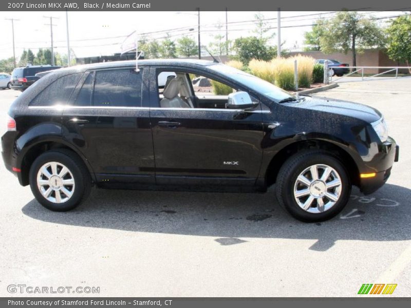 Black / Medium Camel 2007 Lincoln MKX AWD