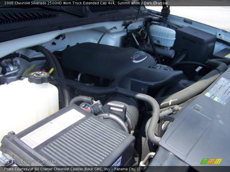 Summit White / Dark Charcoal 2006 Chevrolet Silverado 2500HD Work Truck Extended Cab 4x4