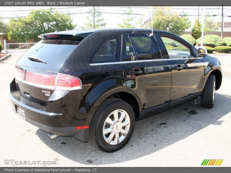 Black / Medium Camel 2007 Lincoln MKX AWD