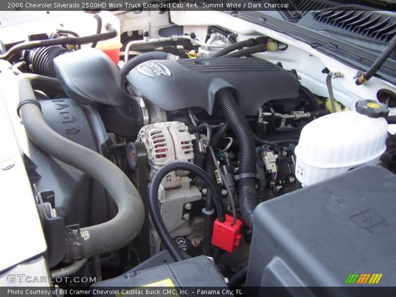 Summit White / Dark Charcoal 2006 Chevrolet Silverado 2500HD Work Truck Extended Cab 4x4